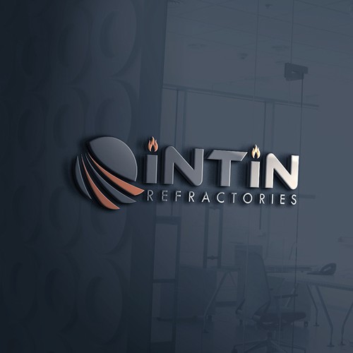 Logo Concept for INTIN Refactories