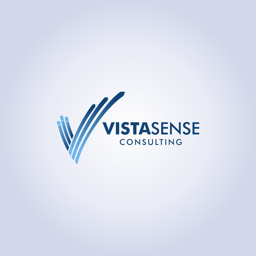 Vista Sense Consulting Logo Concept