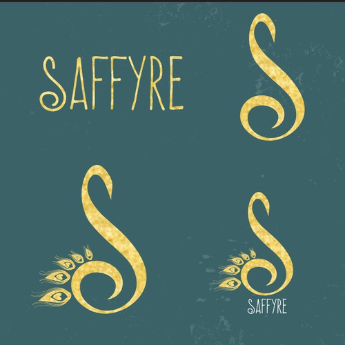 logo design for Irish songwriting family girl band, Saffyre
