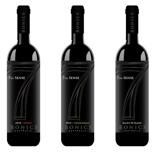 Luxury Wine Label