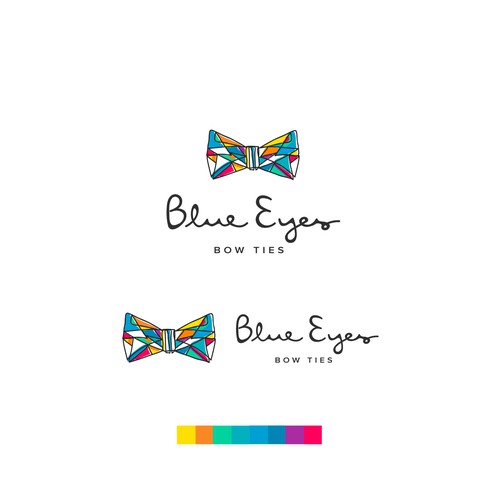 Blue Eyes Bow Ties