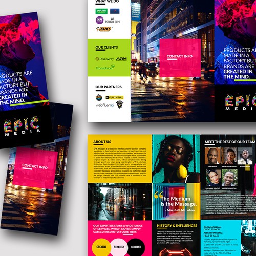 Brochure design