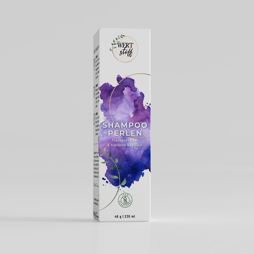 Plastic free shampoo packaging