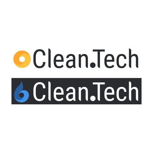 Clean.Tech Concept Logo