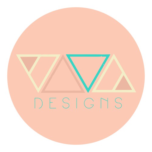 Minimal design for designer Etsy brand.