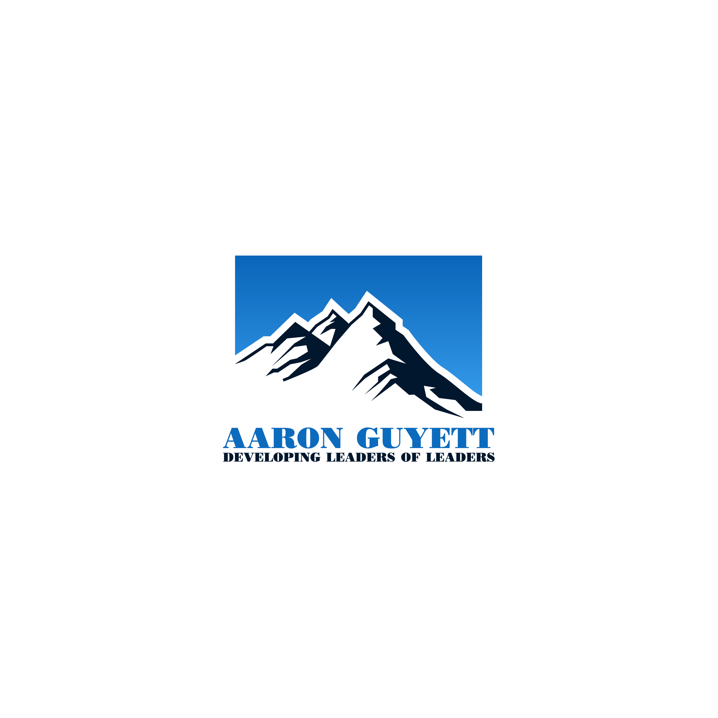 A-A-ron Strong and Natural Mountain Leaders of Leaders Logo
