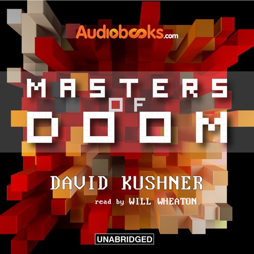 "Masters of Doom" book cover for Audiobooks.com.