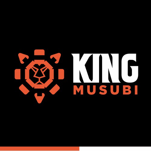 King Musubi Logo Design