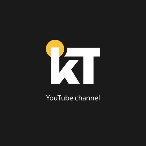 Logo for a YouTube channel KT