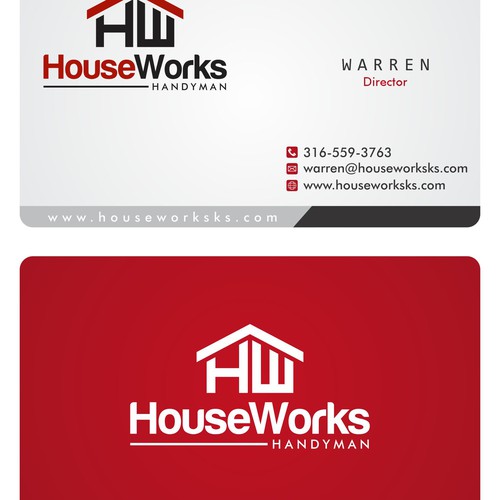 Create an awesome logo and business cards for a handyman/remodel startup