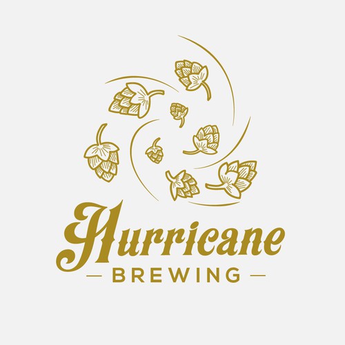 Hurricane Brewing logo design