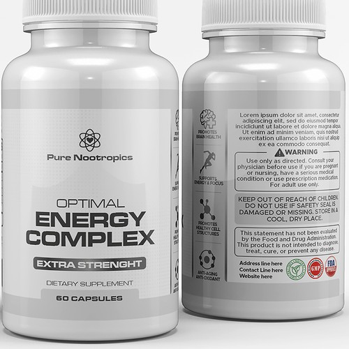 Energy Complex Label Design