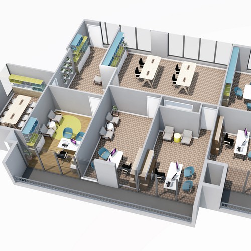 Office Renovation Layout Design