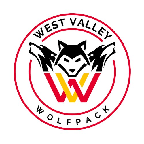 Bold Mascot Logo for High School