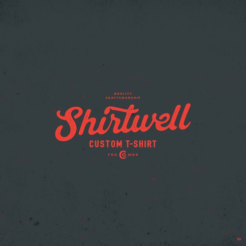 Logo design concept for a t-shirt co