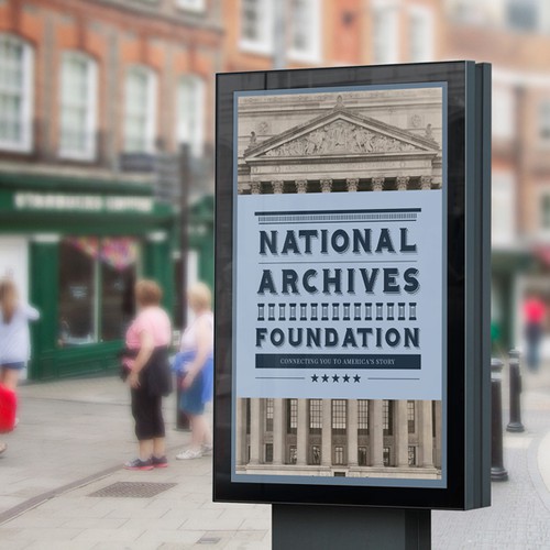 Logo design for the National Archives Foundation