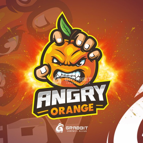 angry orange