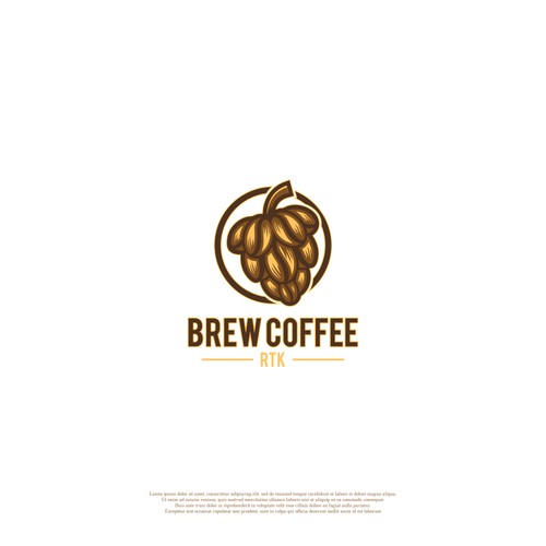 LOGO CONCEPT FOR BREW COFFEE