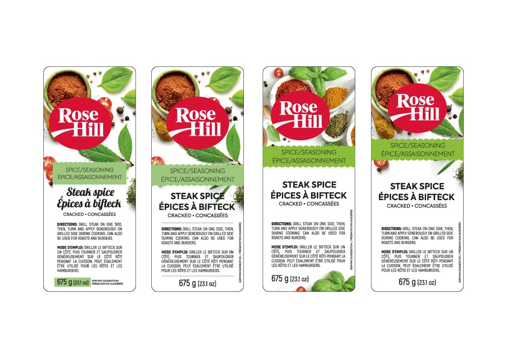 Spice/Seasoning label Project