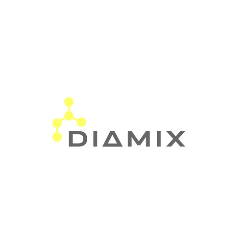Bold and modern logo for professional chemistry company