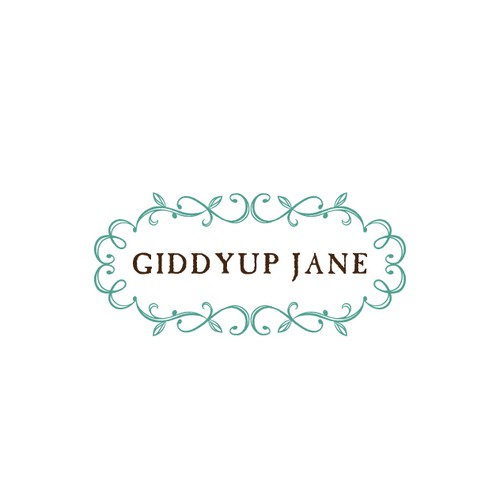 Rustic vintage logo for a boutique