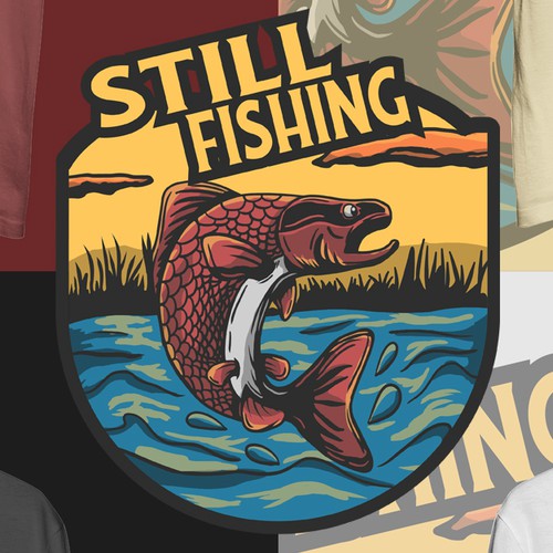 Still Fishing_T-Shirt Design