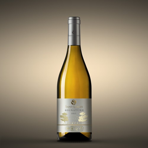 Signature Wine label