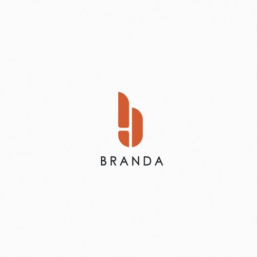 Modern style logo & icon for BRANDA