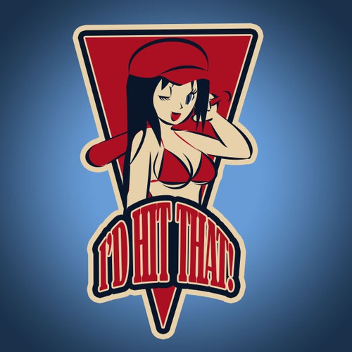 Fun and Sexy Softball Logo