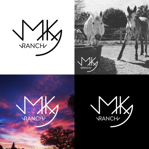 Logo design for a Ranch. Inspired on cattle marks.