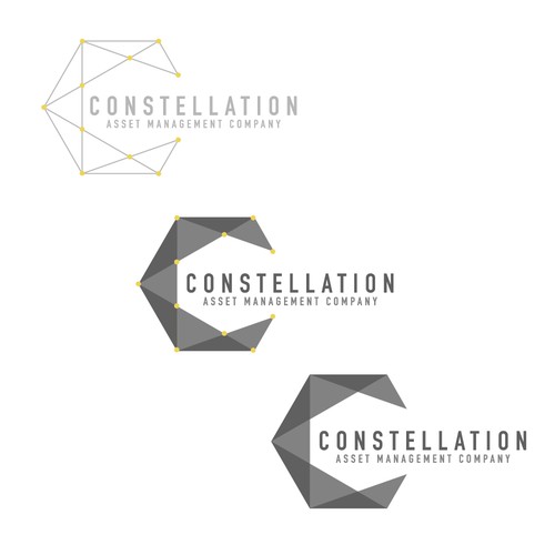 Logo concept for Constellation Asset Management Company