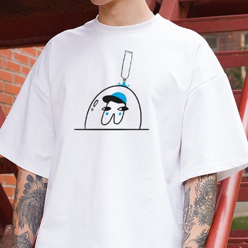 Fun & simple illustration for t-shirt