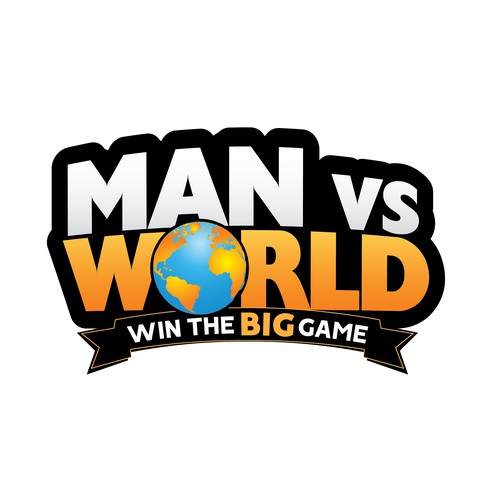 Bold, Action-Oriented Men's Challenge Logo (Text Only)