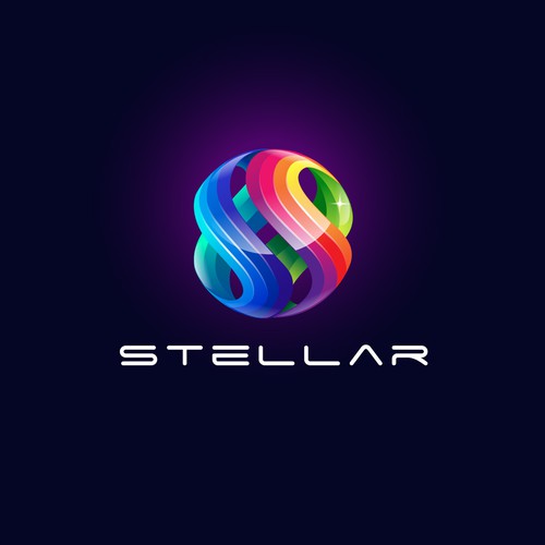 modern logo for stellar
