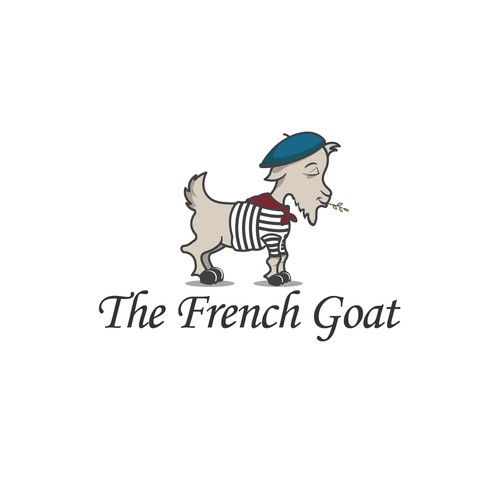Design a logo for The French Goat restaurant