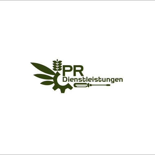 Gestalte ein Logo das Landwirtschaft und Mechanik verbindet