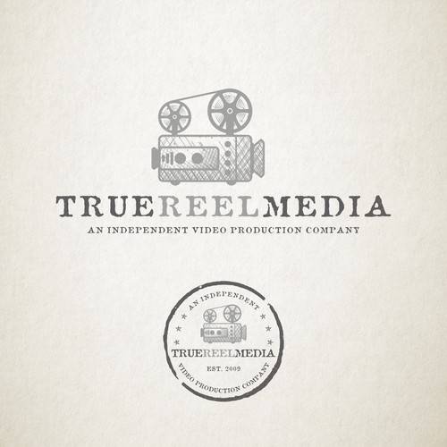 Rustic Logo for Video Production Company