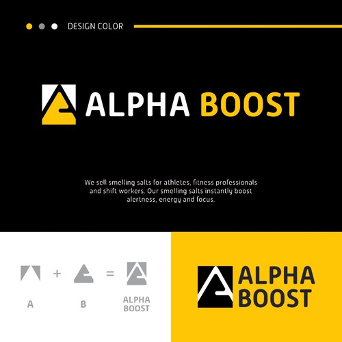 Alpha Boost Logo Design