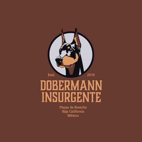 Create a creative and impactful logo design for a Dobermann Breeder