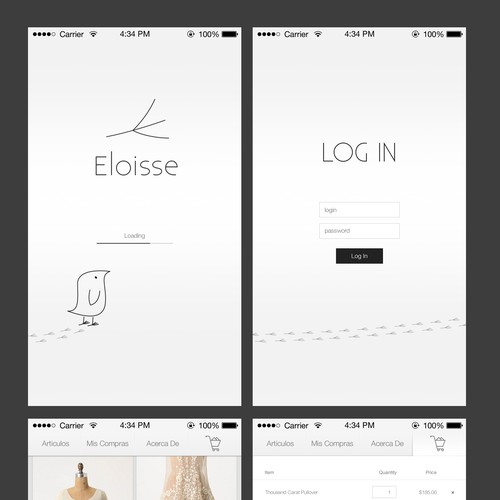 Eloisse: Minimalism and Glamour APP