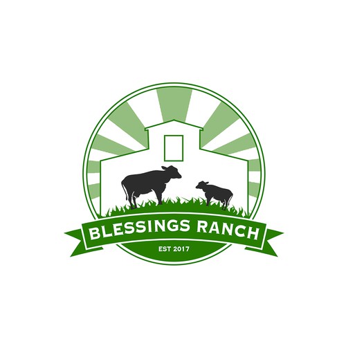 Logo Design for Blessings Ranch