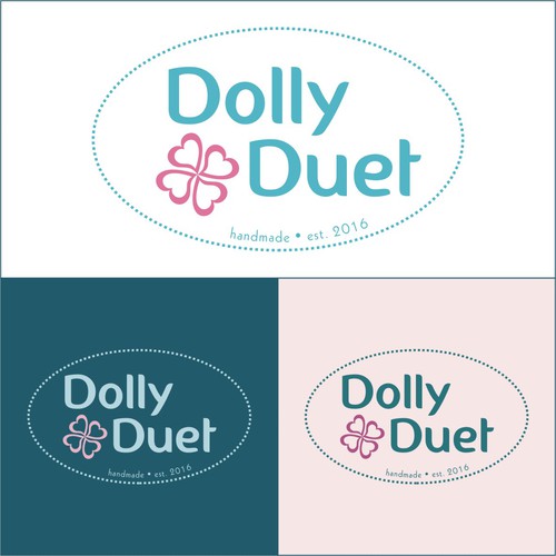 handmade fabric items for dolls logo