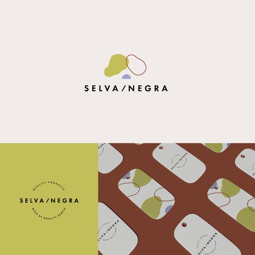 Colorful, modern and minimalistic logo concept for Selva Negra