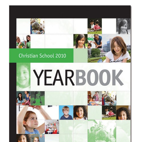 Cover design for 2010 yearbook (Front + back)