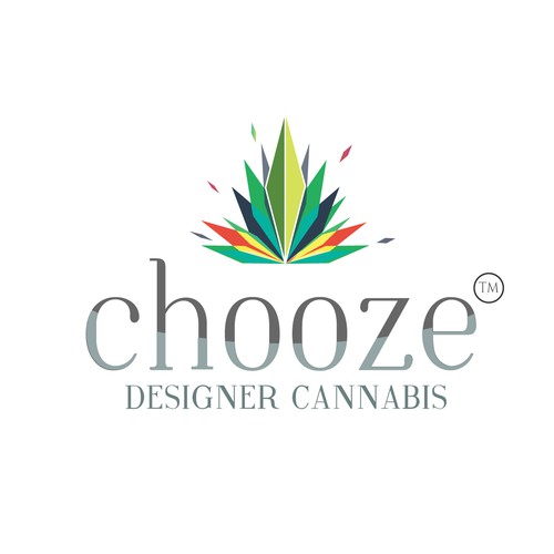 Marijuana logo concept