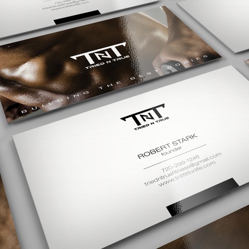 TOP Fitness Company worldwide - BUSINESS CARD design!