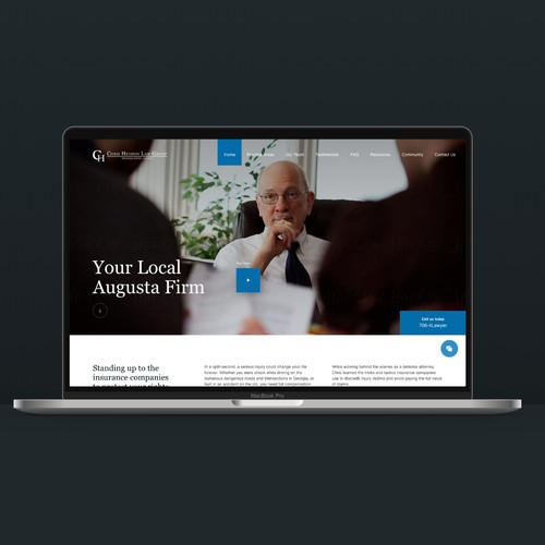 Website Design for Law Firm
