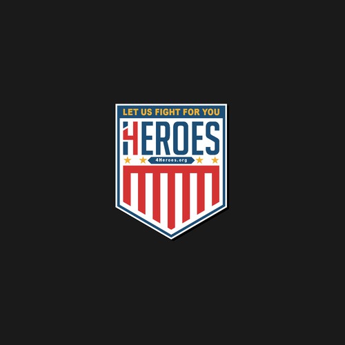 Emblem logo for 4Heroes INC