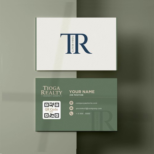 Tioga Realty Logo Design and Brand Identity