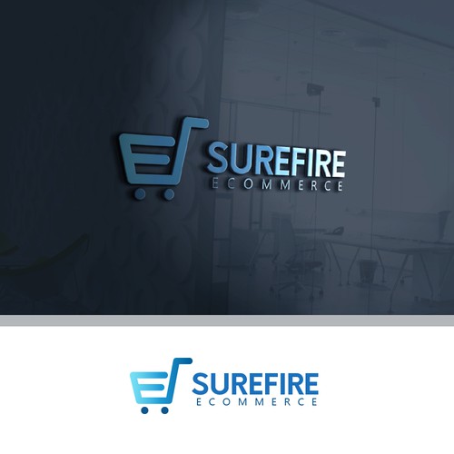 concept logo SUREFIRE ECOMMERCE